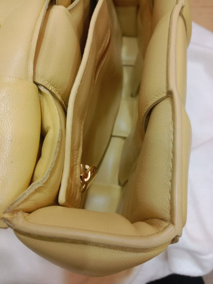 Bottega Veneta Chain Cassette Shoulder Bag Yellow
