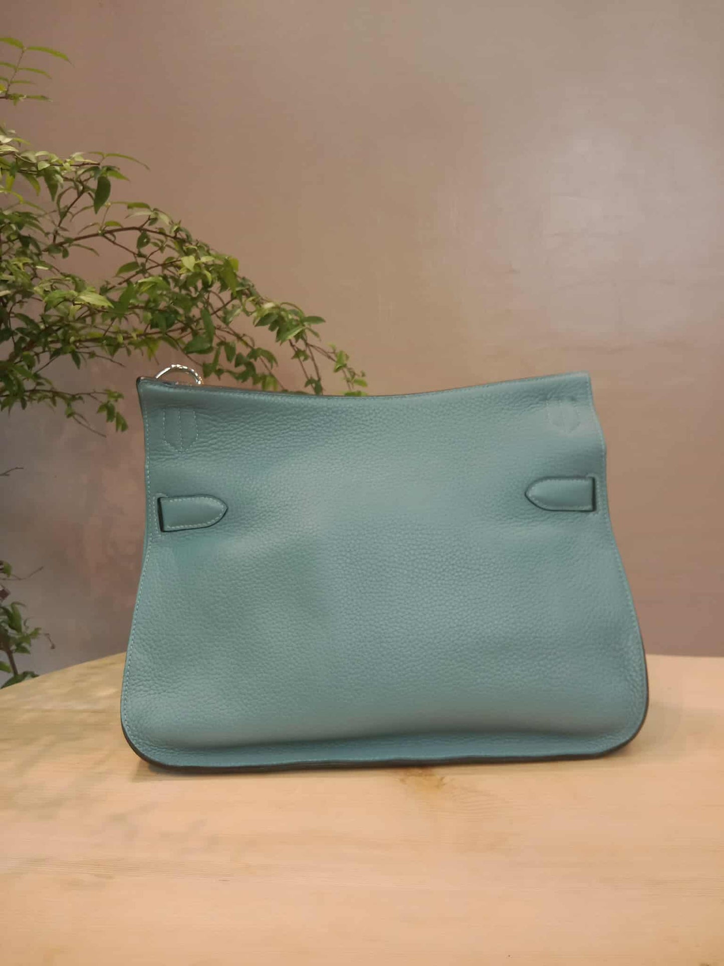 Hermes Jypserie 34 Blue Clemence Stamp M Square 2009
