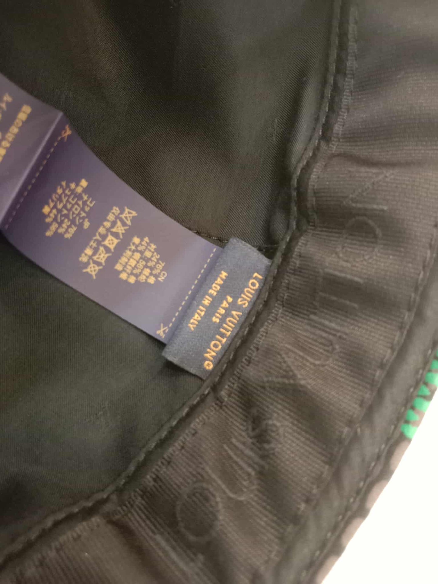 Louis Vuitton Damier Pop Cap in Green Canvas