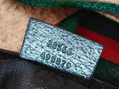 Gucci GG Canvas Beltbag Black