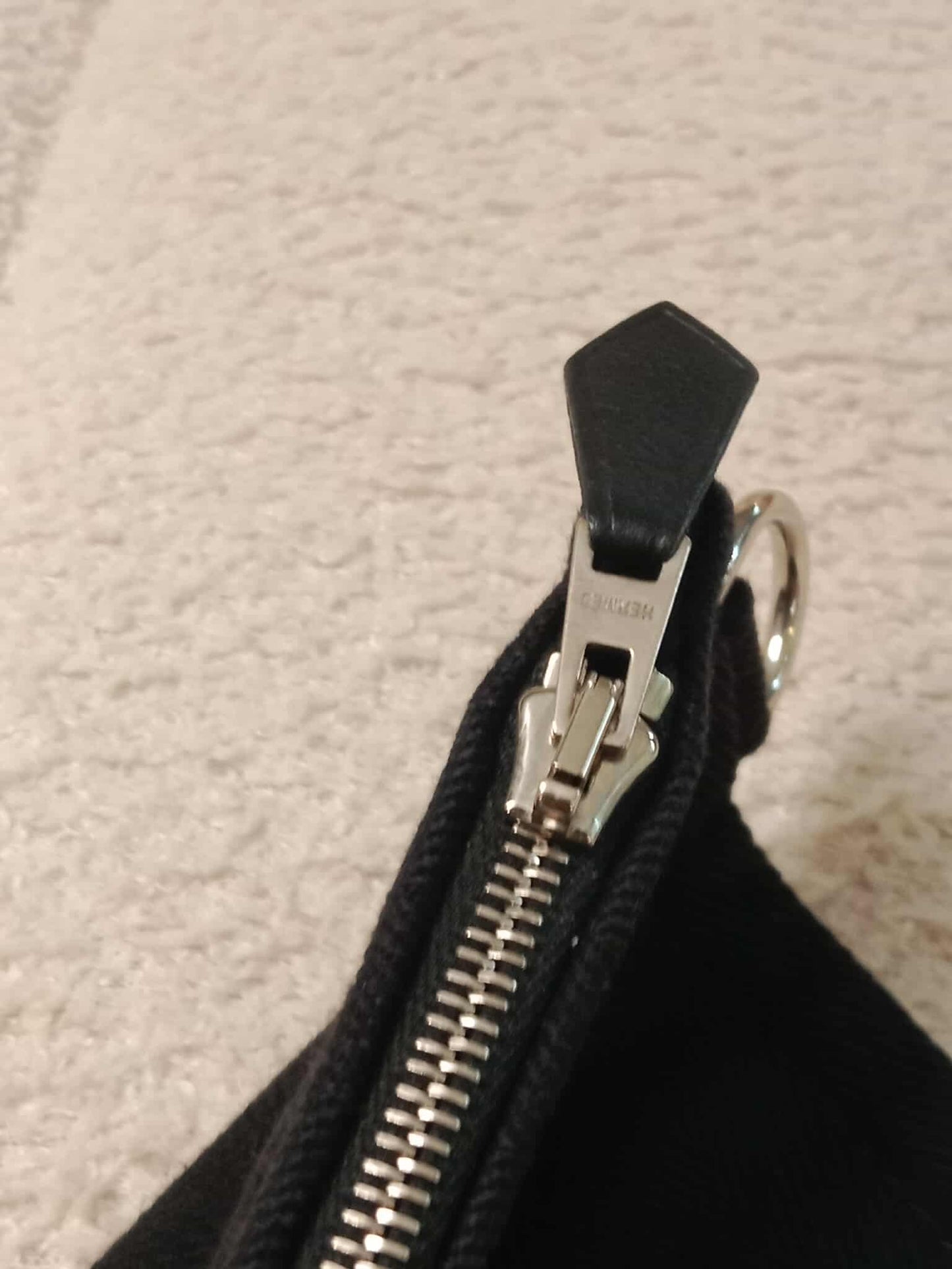 Hermes Black Pouch
