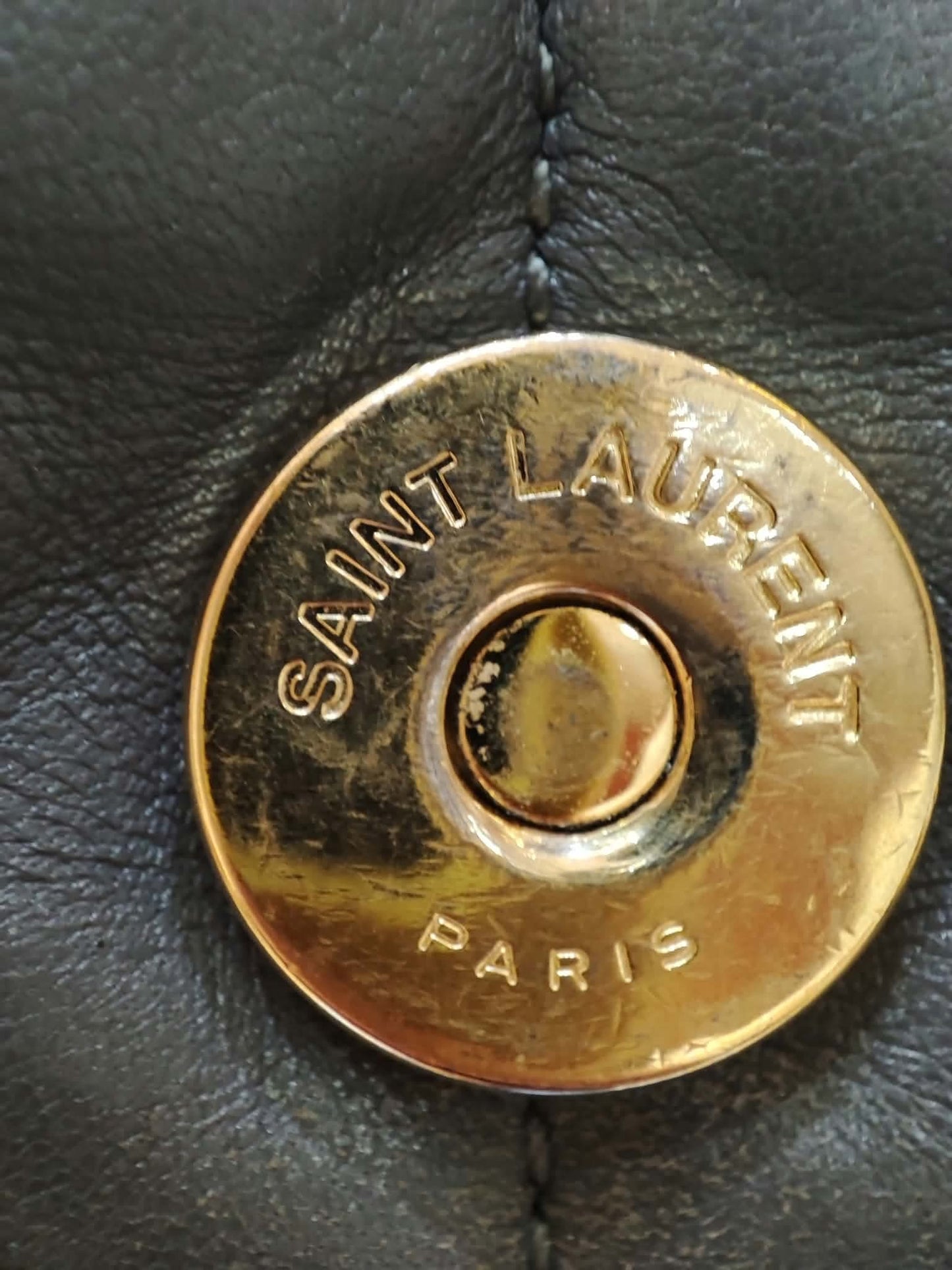 Saint Laurent Loulou Dark Gray Bag