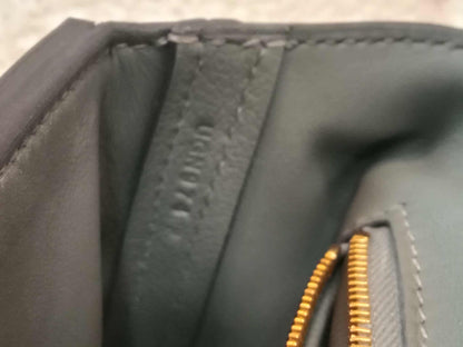 Hermes Mini 24/24 Gris Meyer Evercolor Stamp U 2022