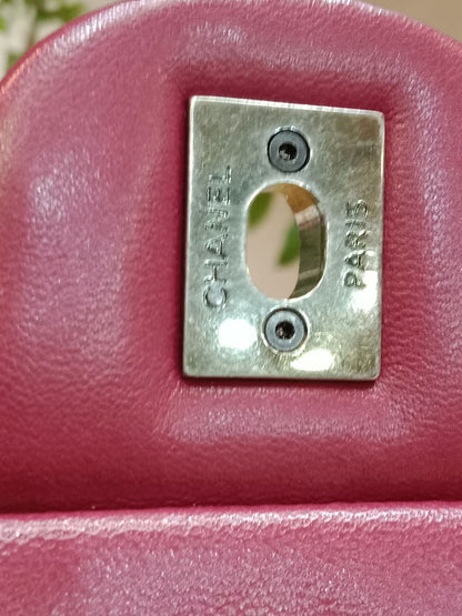Chanel Tricolor Classic Single Flap Series 20