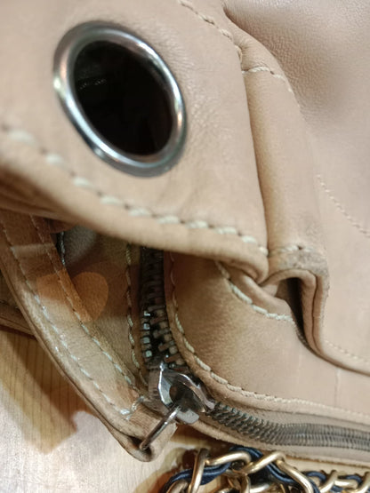 Chanel LAX Accordion Beige Lambskin Series 8