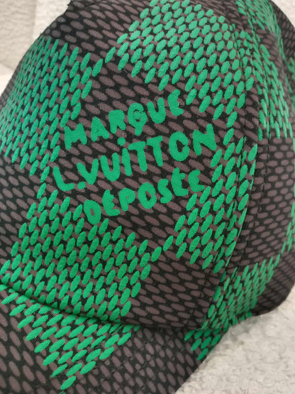 Louis Vuitton Damier Pop Cap in Green Canvas