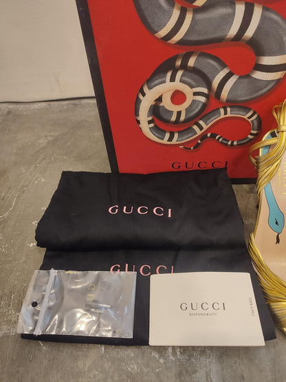 Gucci Allie Knotted Metallic Gold Heels Size 35