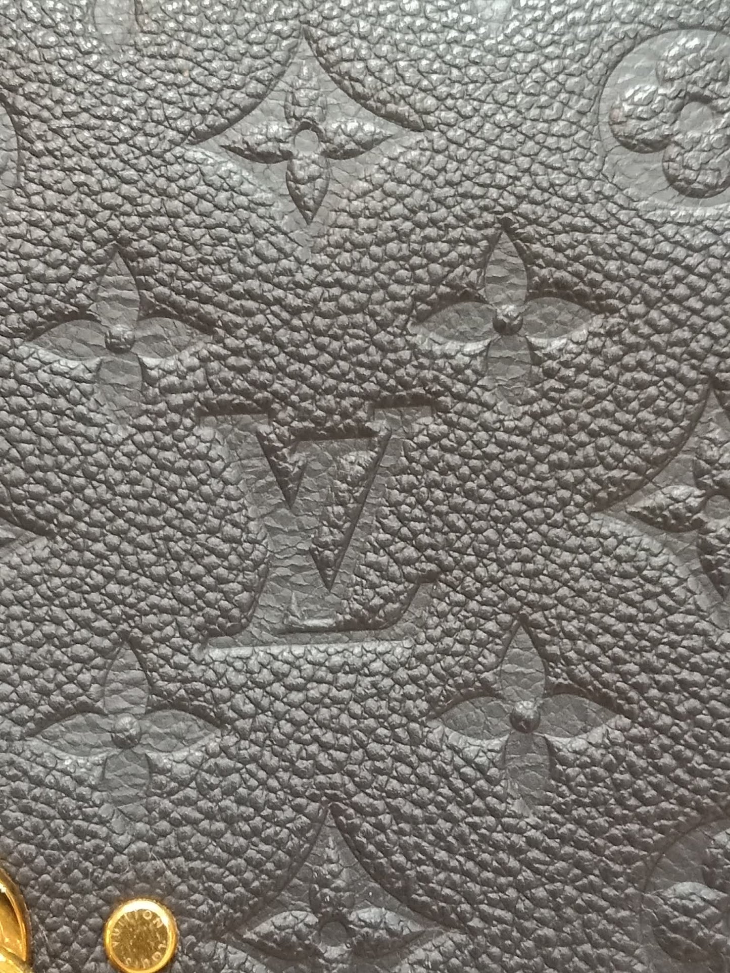 Louis Vuitton Marine/Rouge Monogram Empreinte Leather Blanche BB Bag