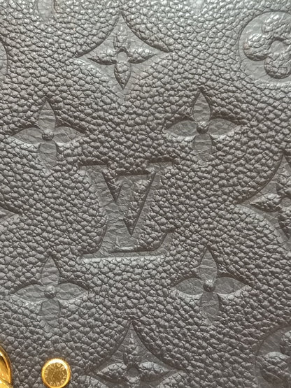 Louis Vuitton Marine/Rouge Monogram Empreinte Leather Blanche BB Bag