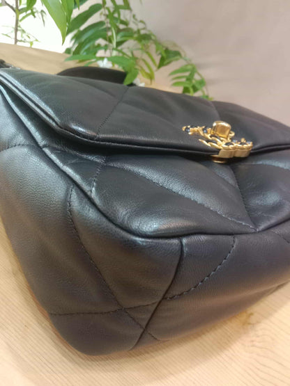 Chanel 19 Beige Midnight Blue Small Series 30