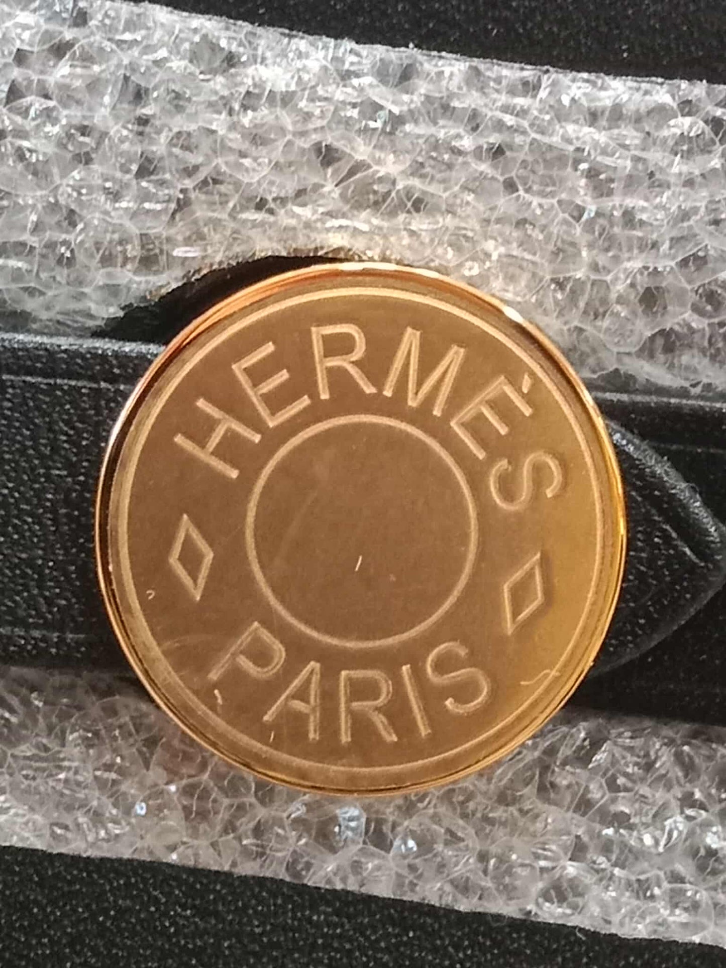 Hermes Mini Herbag Noir Stamp K 2025