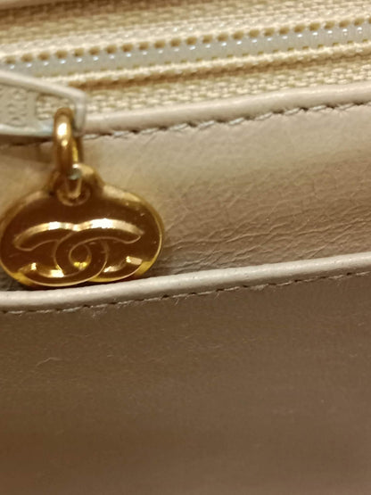 Chanel Diana Beige Lambskin Series 2