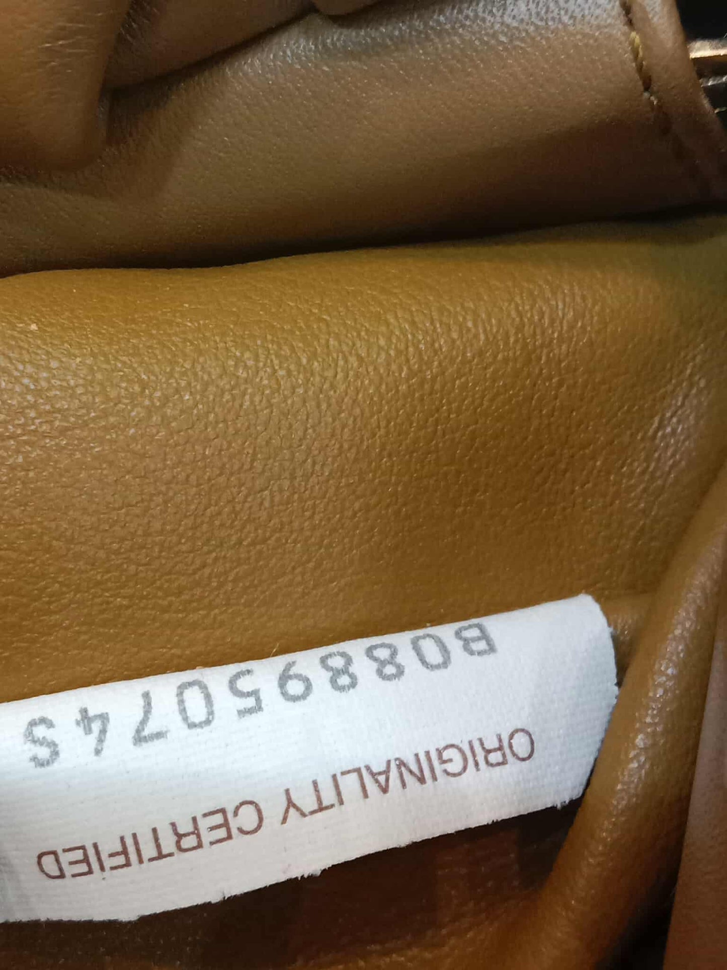 Bottega Veneta Chain Pouch Brown