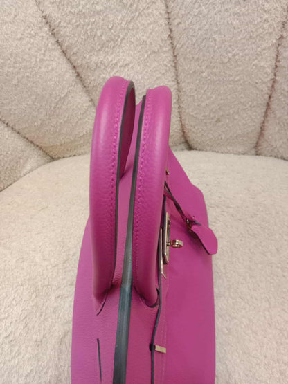 Hermes Birkin 30 Pink Fanta Togo Stamp A 2017