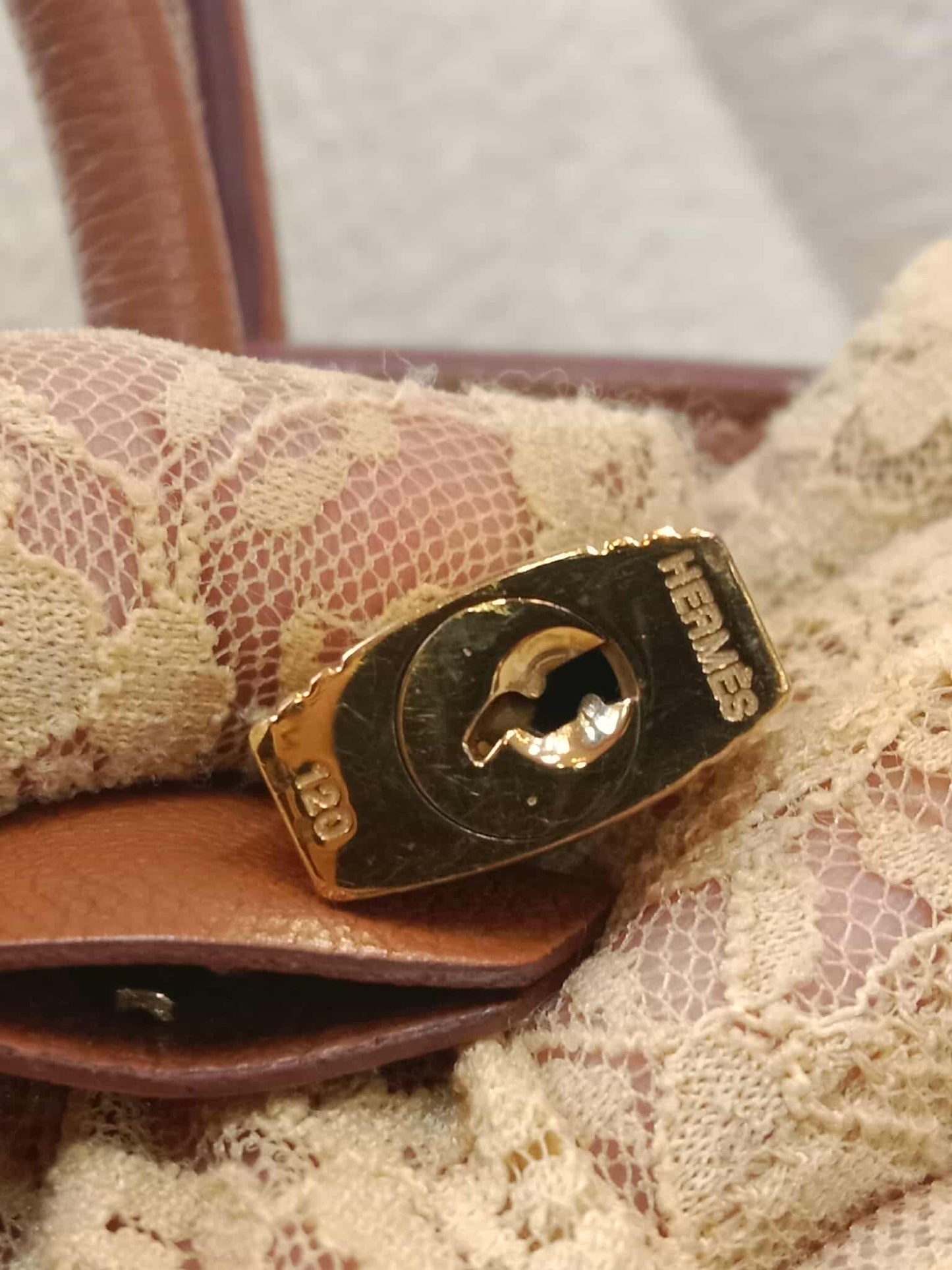 Hermes Birkin 30 Gold on Gold Clemence Stamp E Square 2001