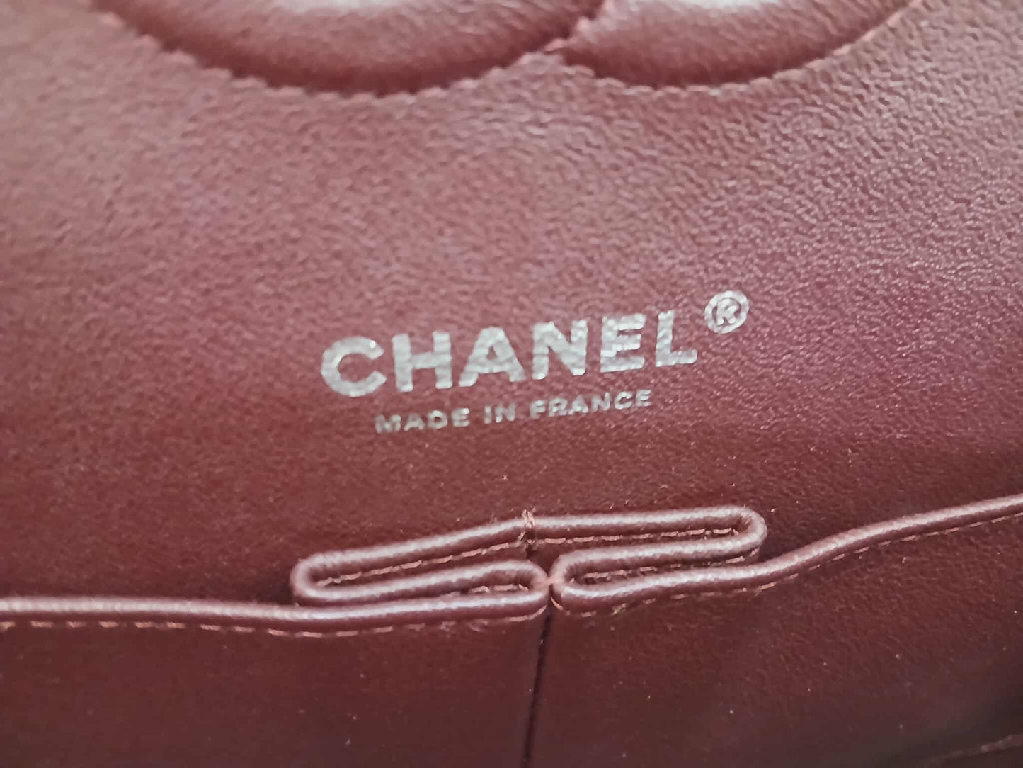 Chanel Medium Double Flap Black Caviar Series 27