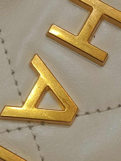 Chanel 22 Mini Tote Lambskin White Microchipped