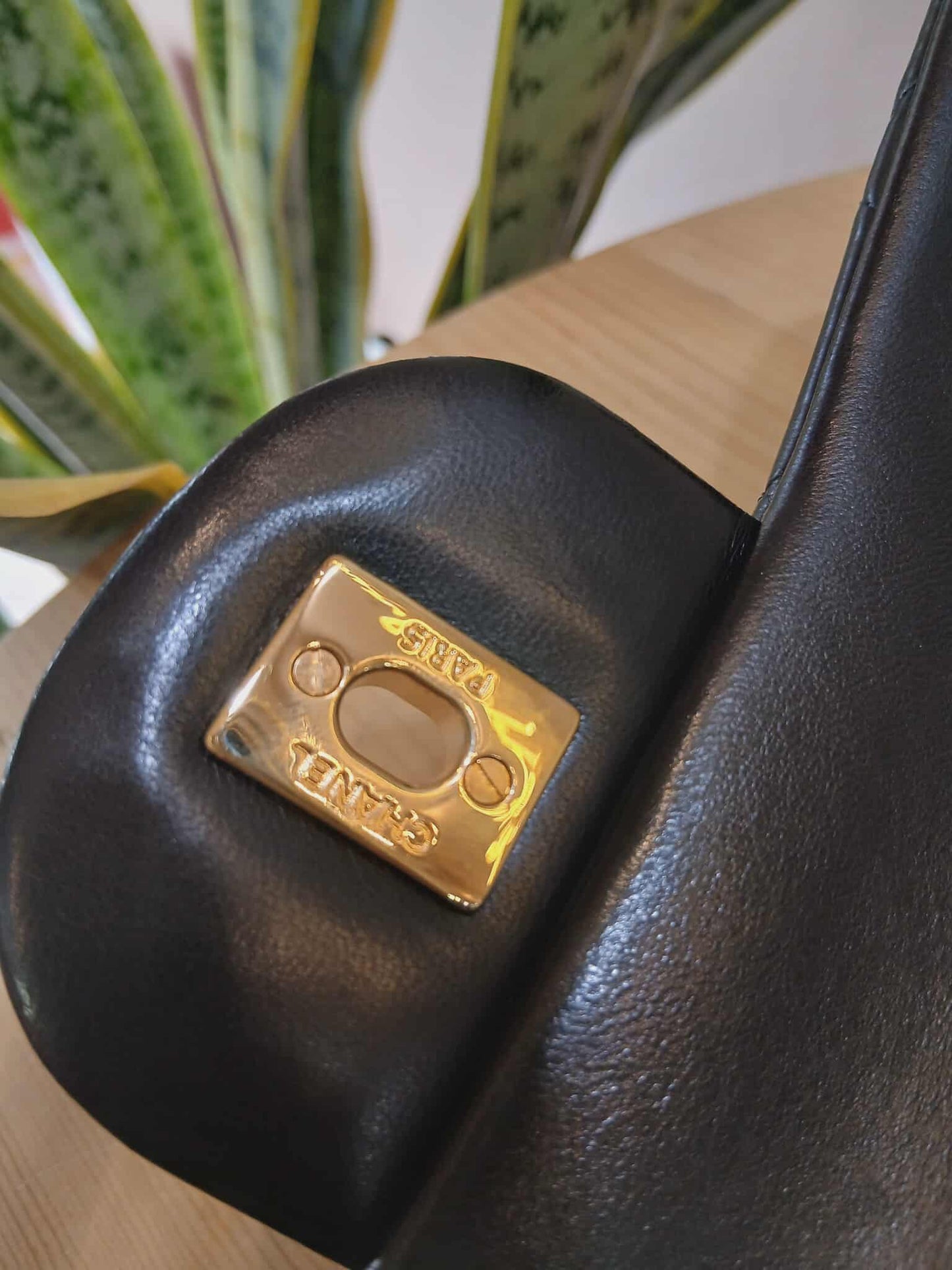 Chanel Double Flap Jumbo Lambskin Black Series 16