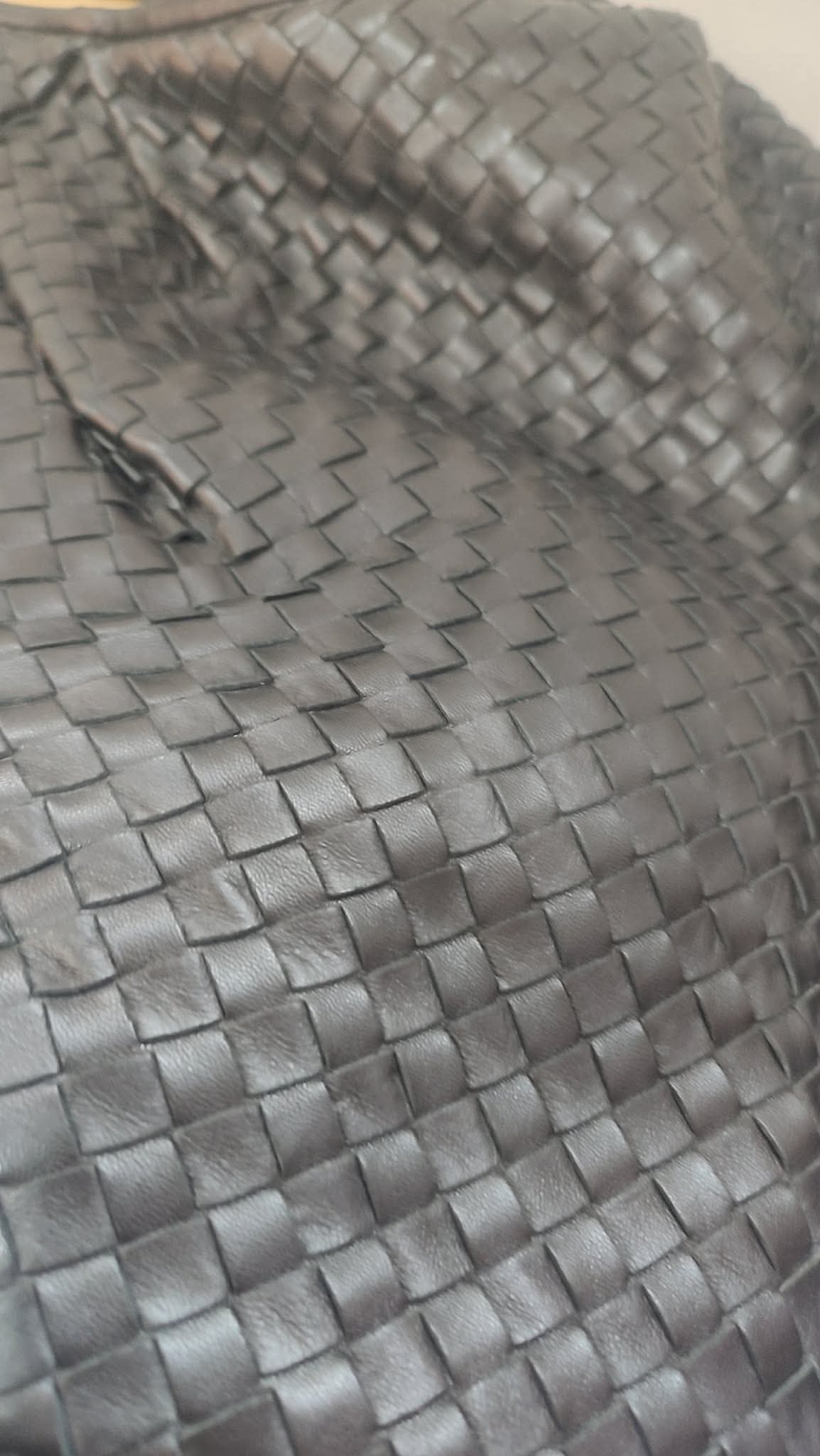 Bottega Veneta Intrecciato Hobo Maxi Bag Black