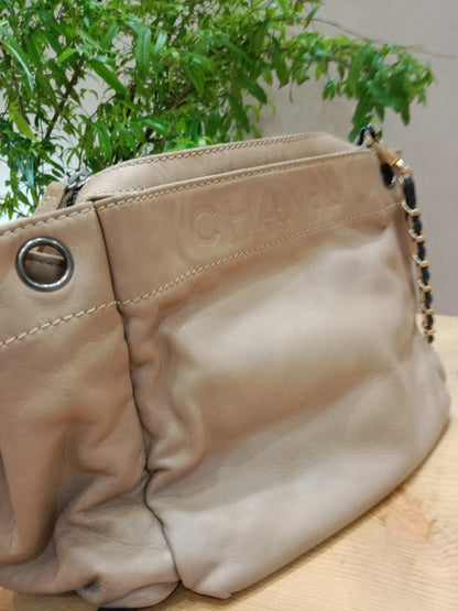 Chanel LAX Accordion Beige Lambskin Series 8