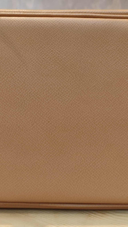 Hermes Birkin 30 Bicolor Gold/Biscuit Epsom Stamp G Square 2003 GHW