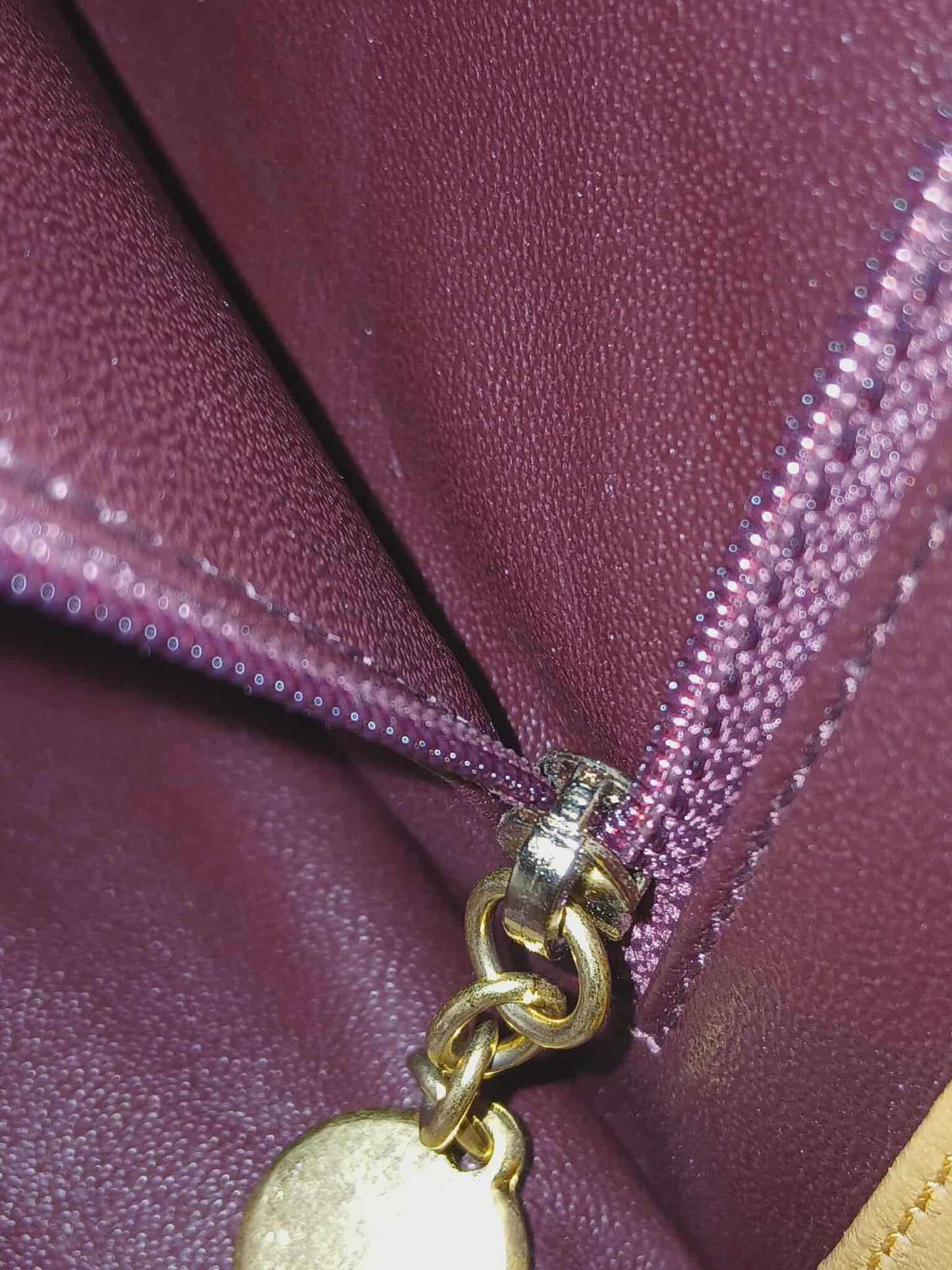 Chanel Diamond CC Chain Brown Caramel Lambskin Flap Bag Series 18