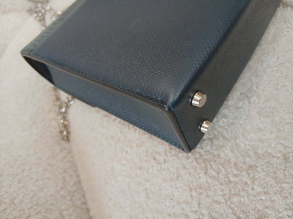 Hermes Sac Verrou Touch Chaine Mini Marquete Cypress Noir Stamp Y 2020