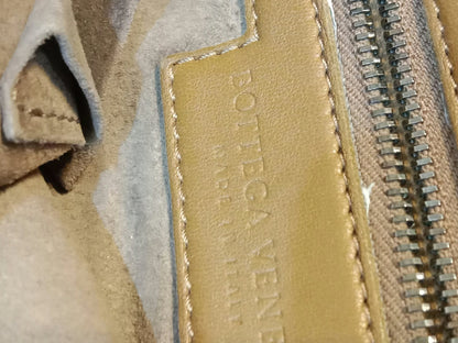 Bottega Veneta Hobo Intrecciato Bag Brown