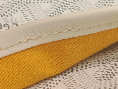 Goyard Saint Jeanne Bowler Bag White