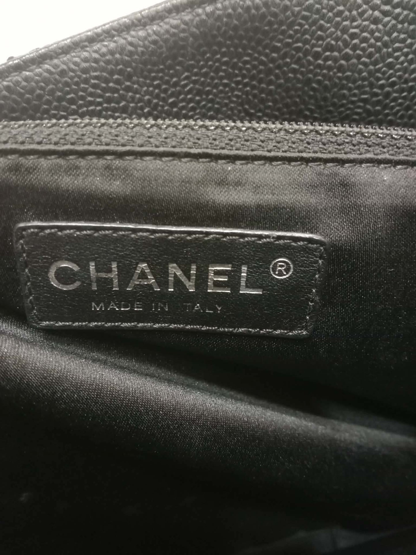 Chanel GST Caviar Black Series 12