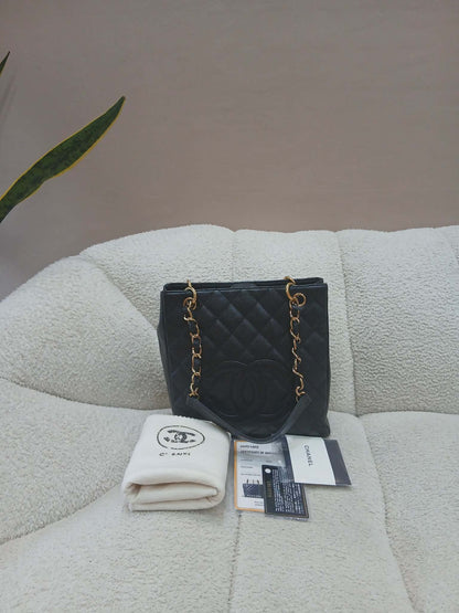 Chanel PST Black Caviar Series 8
