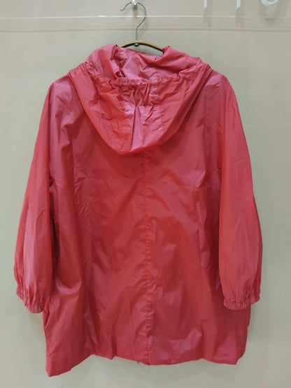 Moncler Sanve Pink Hooded Jacket Size 1