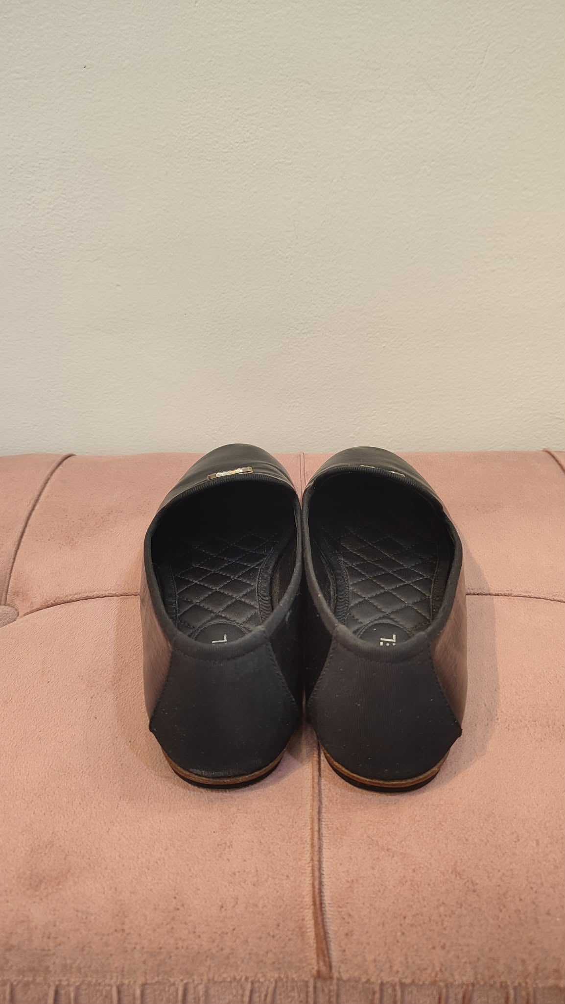 Chanel Mules Black Size 38C