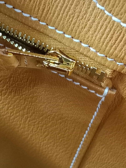 Hermes Birkin 30 Sellier Vache Naturelle Sable Grainee Stamp K 2025