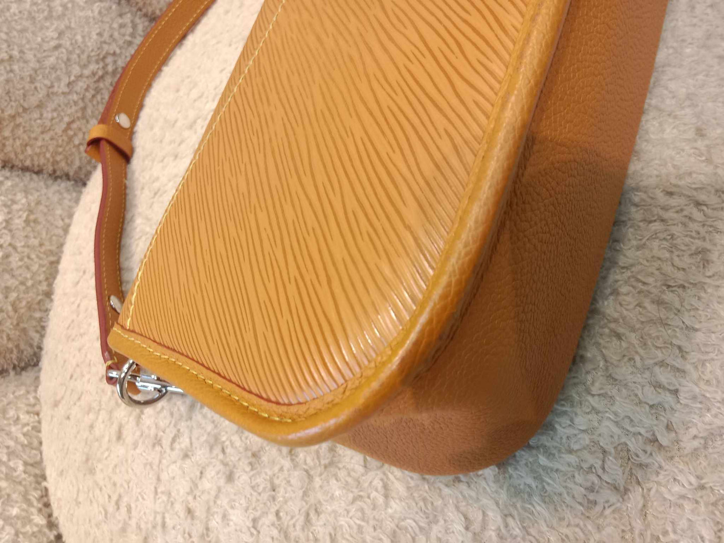 Louis Vuitton Buci Brown Handbag