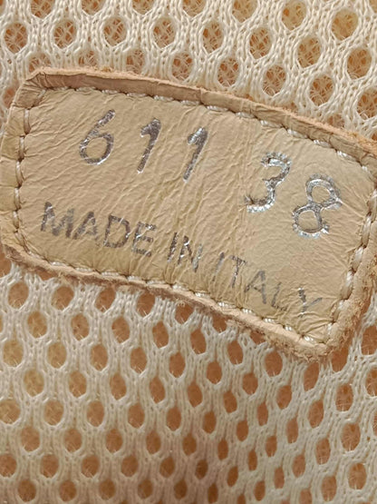 Prada Monolith Boots Beige Size 38