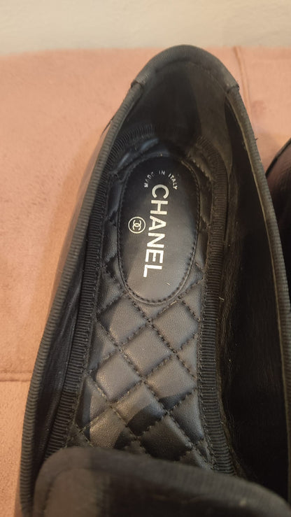 Chanel Mules Black Size 38C