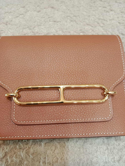 Hermes Roulis Slim Gold on Gold Epsom Stamp B 2023