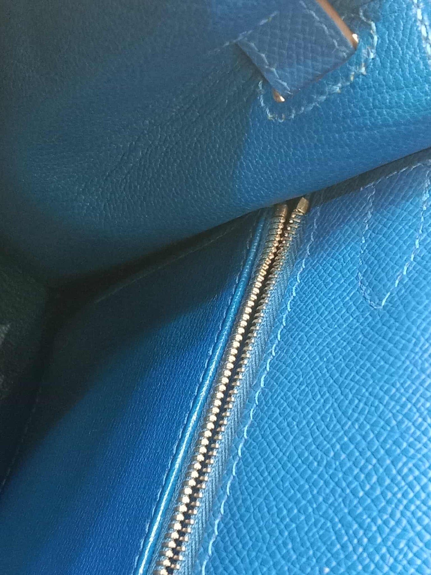 Hermes Kelly 28 Mykonos Sellier Epsom Stamp O Square 2011