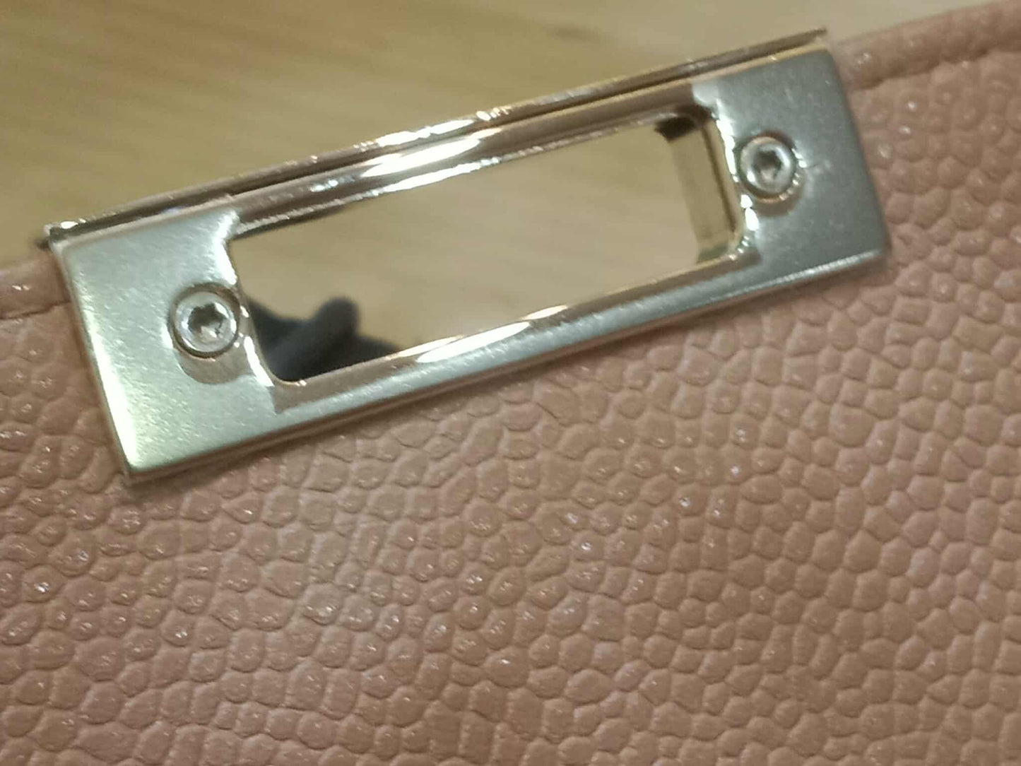 Chanel Golden Class Phone Holder Caviar Crossbody Bag Beige Series 25