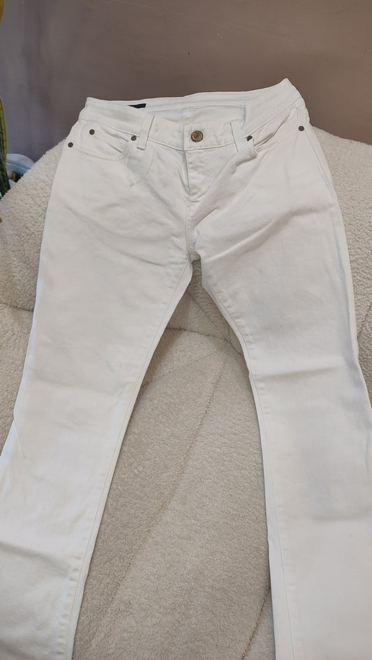 Gucci Denim White Pants Size 38