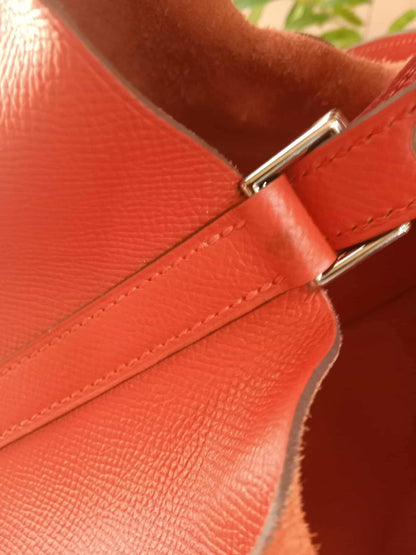 Hermes Picotin Lock 18 Epsom Capucine Stamp C 2018