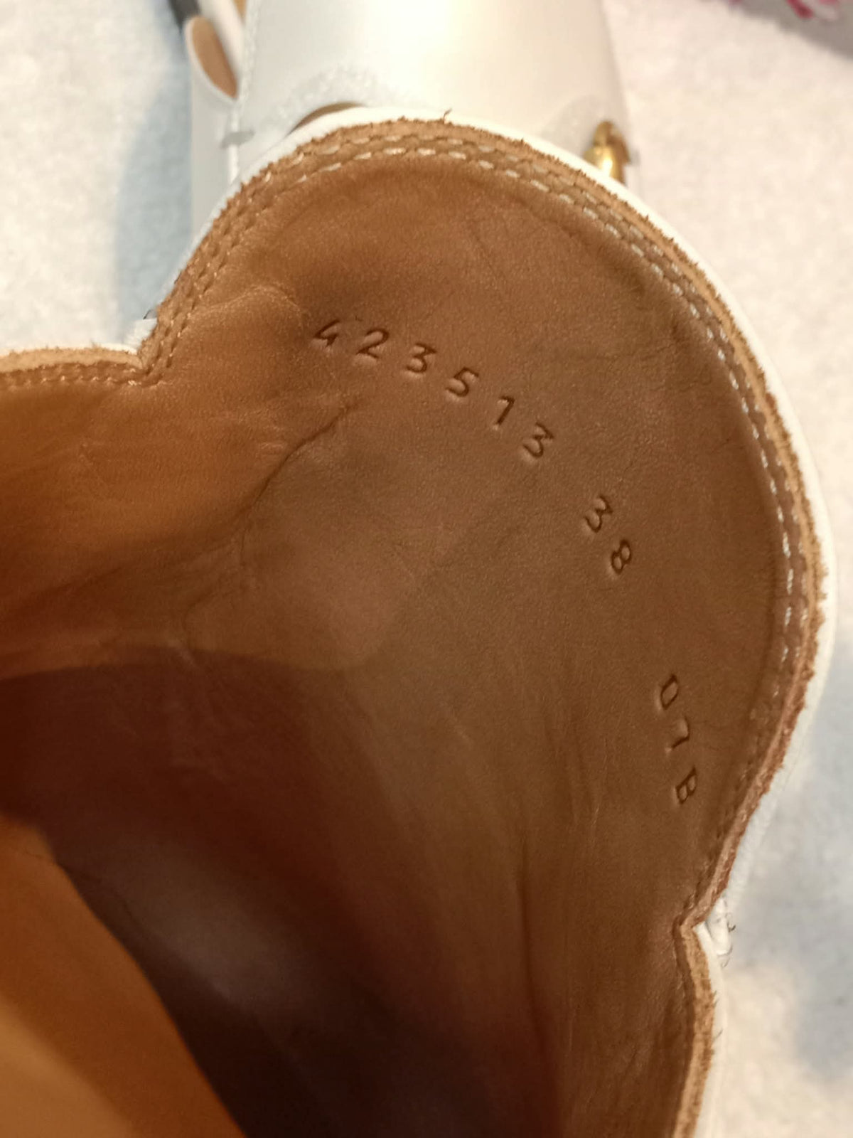 Gucci Princetown Horsebit Mules White Size 38