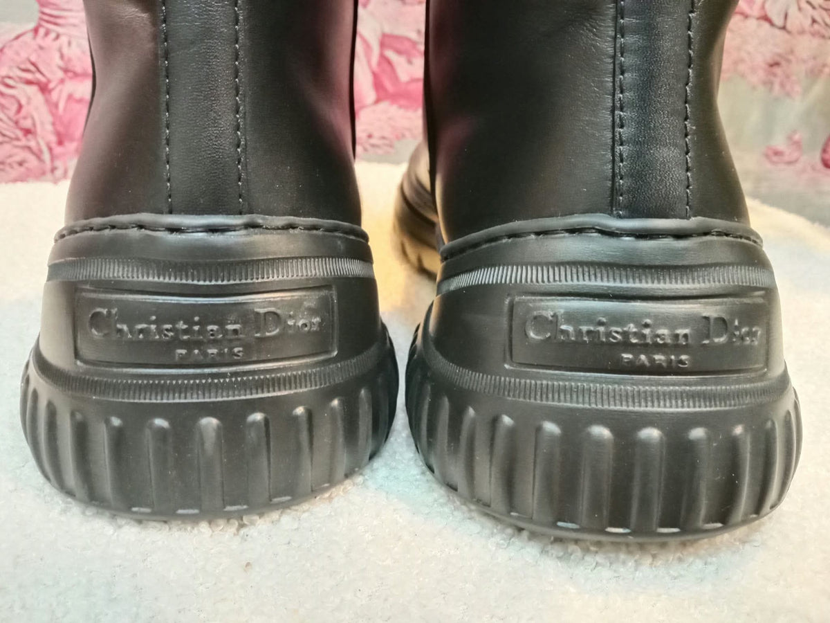 Dior Women's D-Racer Boots Black Size 37