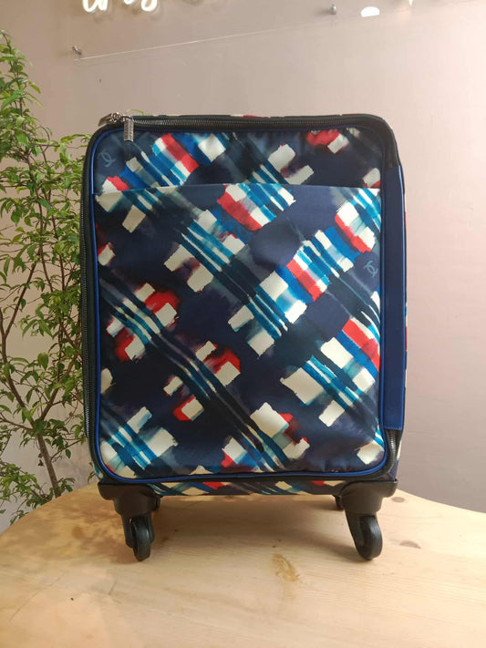 Chanel Spring-Summer 2016 Seasonal Trolley Blue Bag Series 22