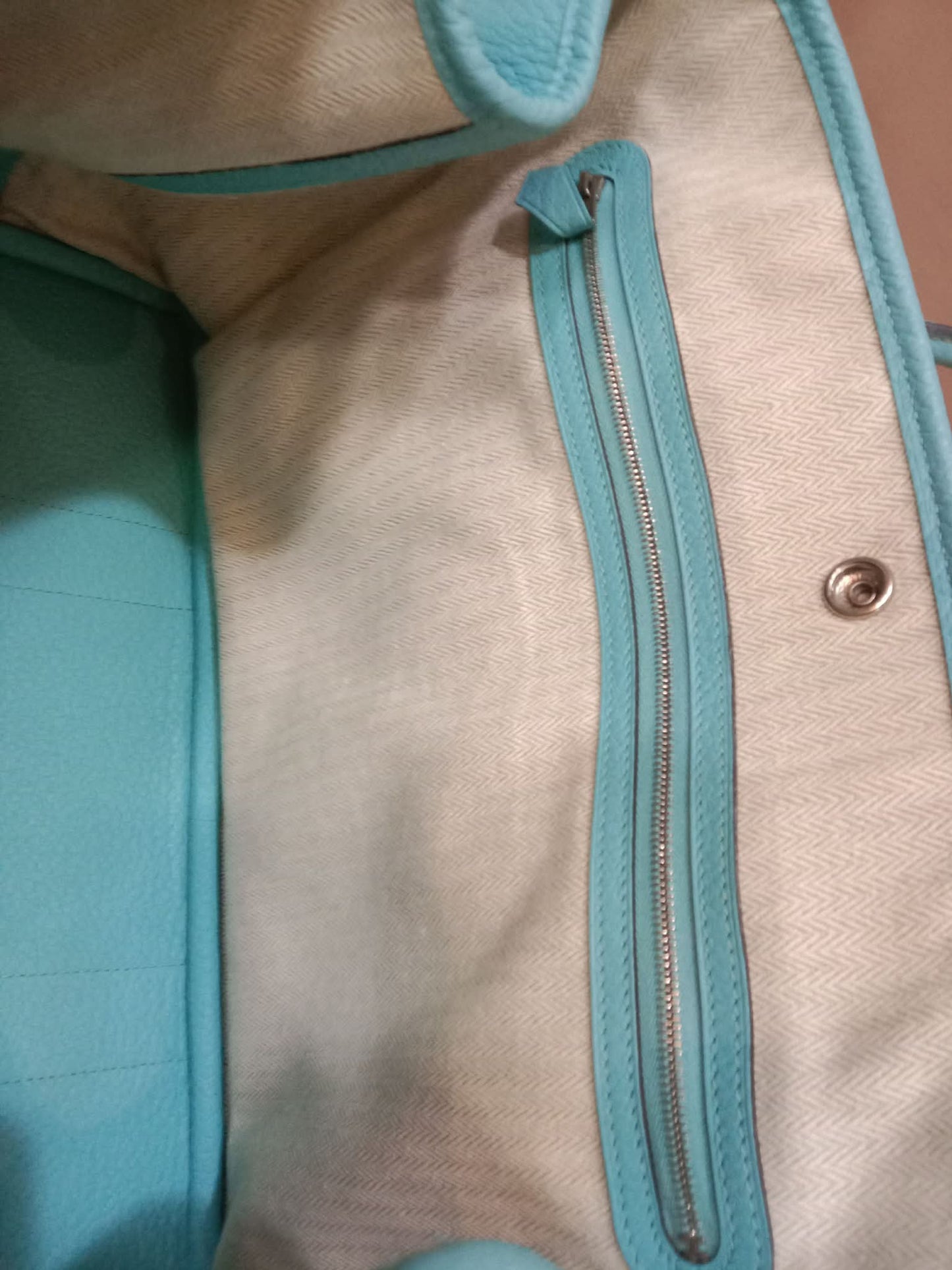 Hermes GPT 36 Bleu Atoll Clemence Stamp T 2015