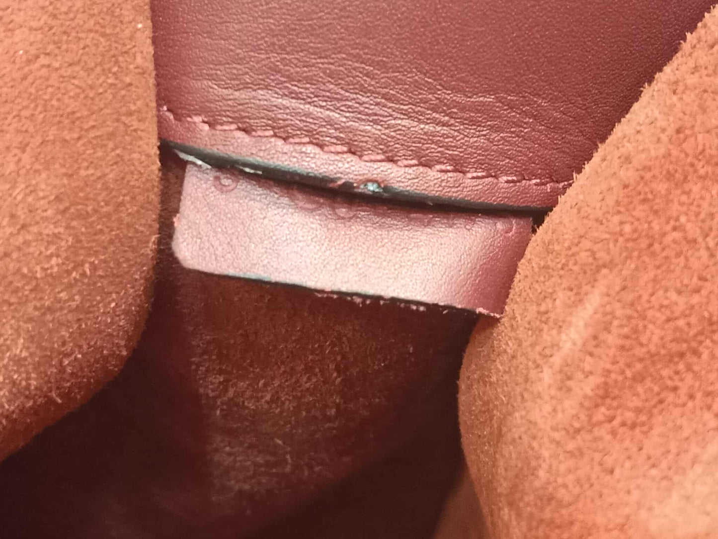 Celine Pameloto Hobo Bag Burgundy