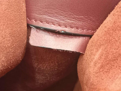 Celine Pameloto Hobo Bag Burgundy