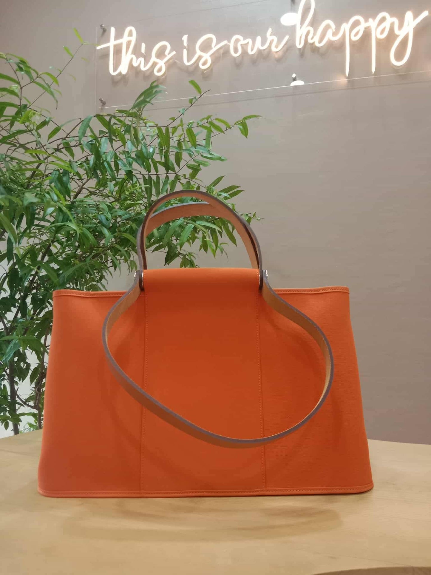 Hermes Cabag Elan Poppy Orange Stamp T 2015