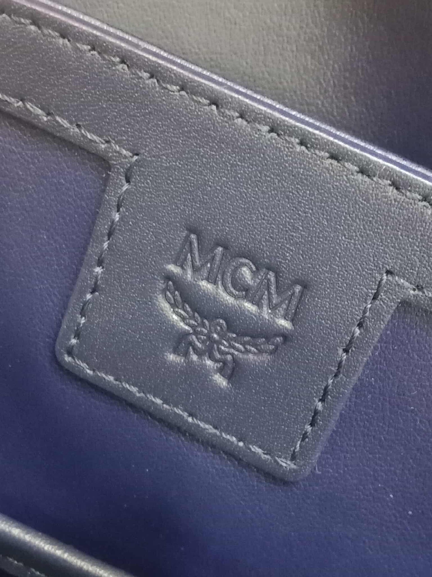 MCM Stark Side Studs Backpack Black and White